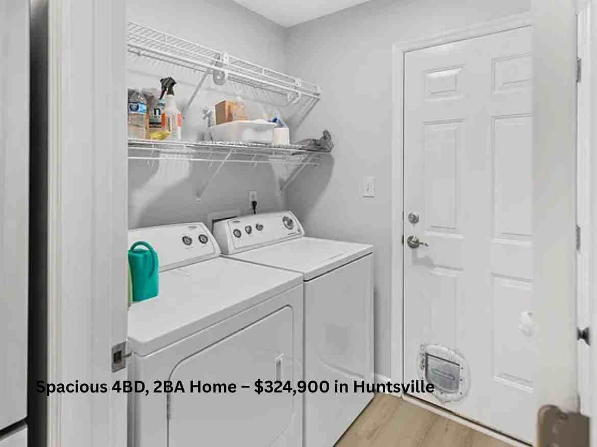 Spacious 4BD, 2BA Home – $324,900 in Huntsville (4)