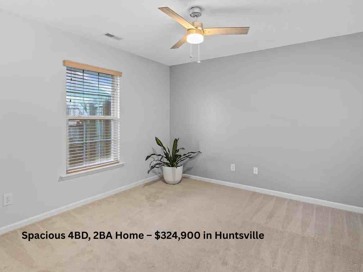 Spacious 4BD, 2BA Home – $324,900 in Huntsville (5)