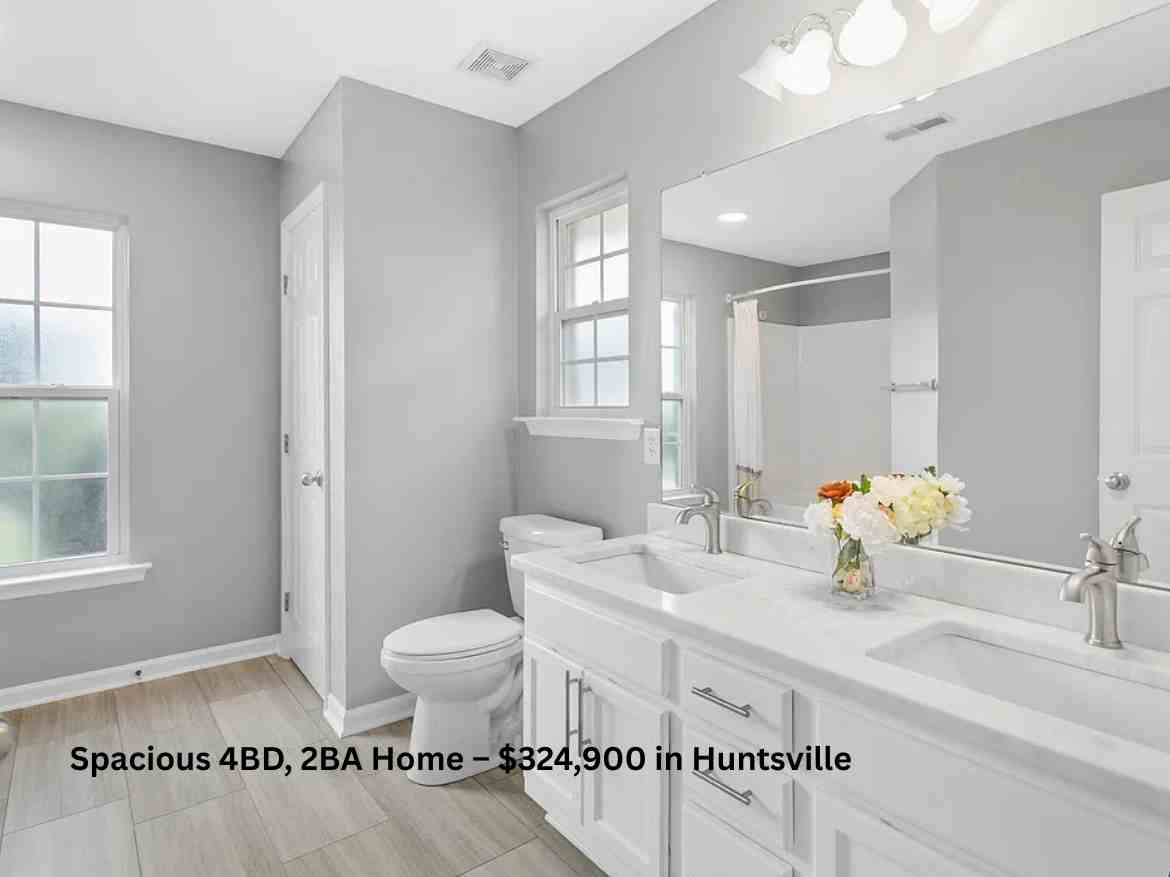 Spacious 4BD, 2BA Home – $324,900 in Huntsville (6)