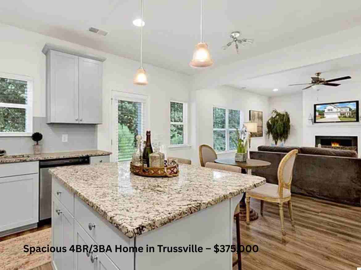 Spacious 4BR3BA Home in Trussville – $375,000 (3)