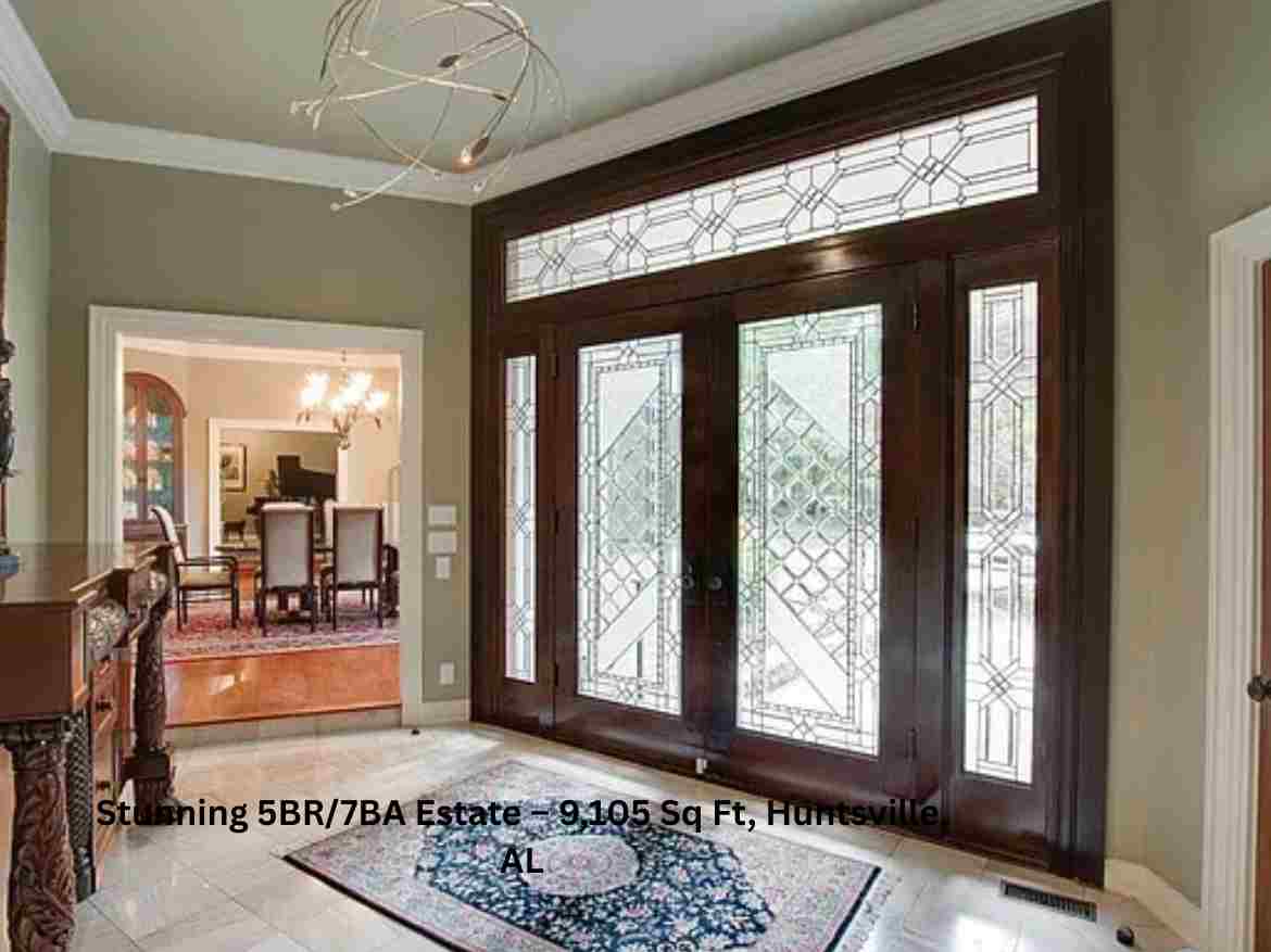 Stunning 5BR7BA Estate – 9,105 Sq Ft, Huntsville, AL (1)