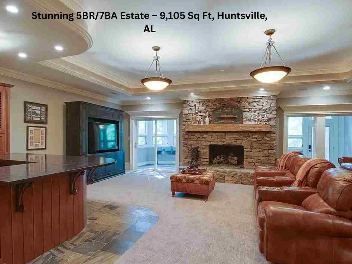 Stunning 5BR7BA Estate – 9,105 Sq Ft, Huntsville, AL (10)