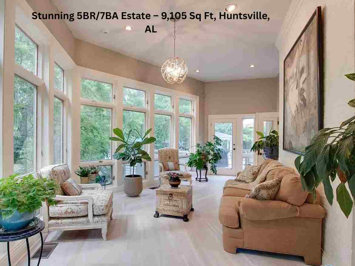 Stunning 5BR7BA Estate – 9,105 Sq Ft, Huntsville, AL (4)