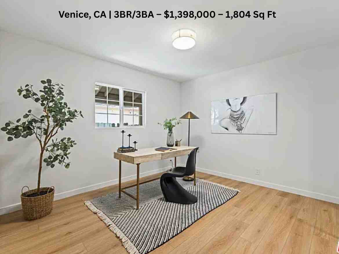 Venice, CA  3BR3BA – $1,398,000 – 1,804 Sq Ft (20)